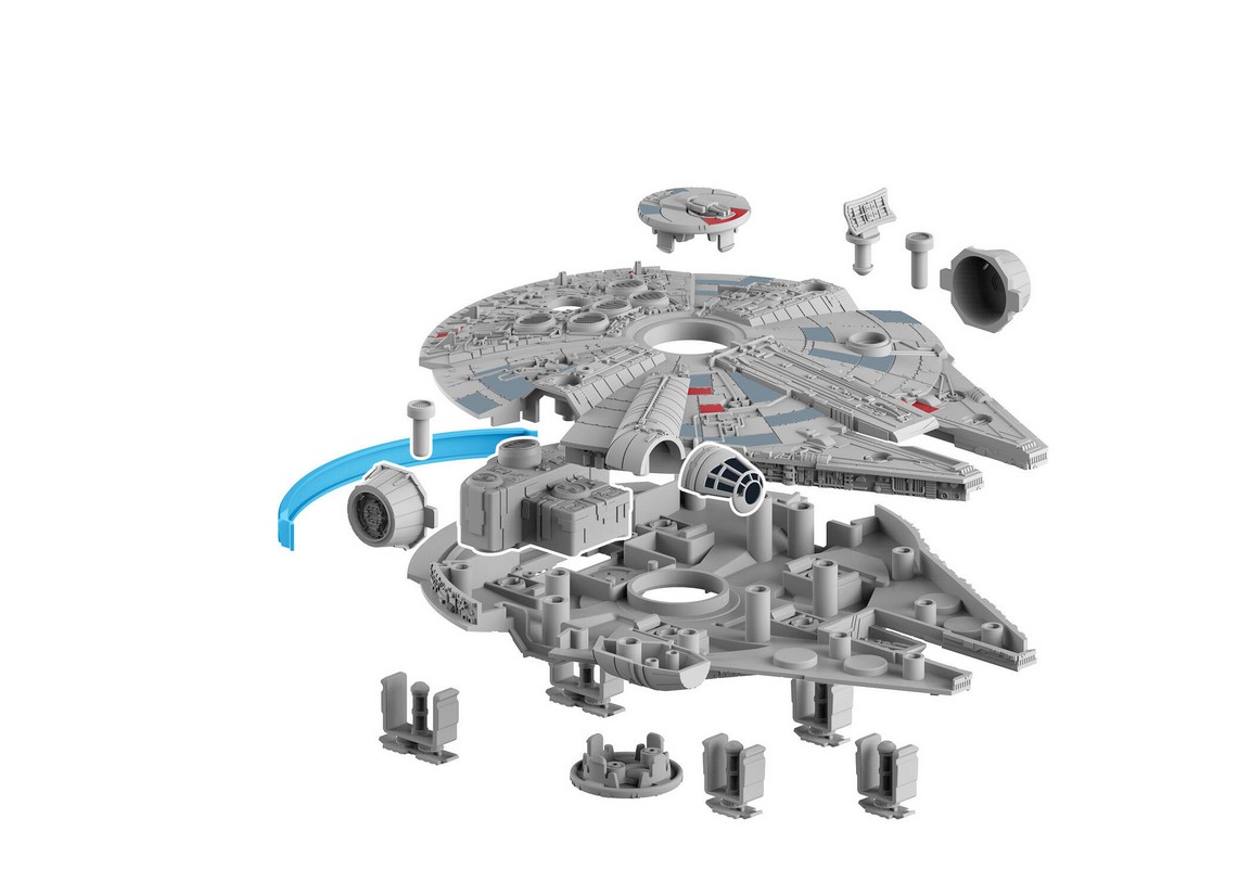 Revell 06566 Build & Play: Millennium Falcon Light & Sound 1:164 Neu