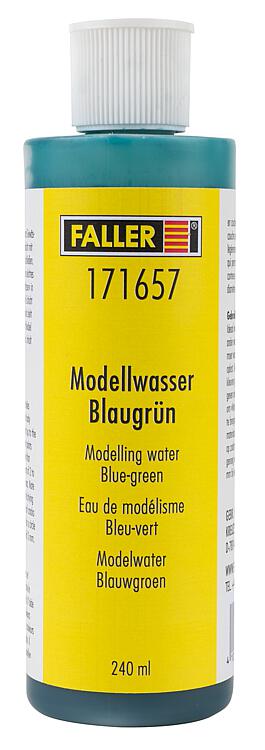 Faller 171657 Modellwasser, blaugrün 240 ml