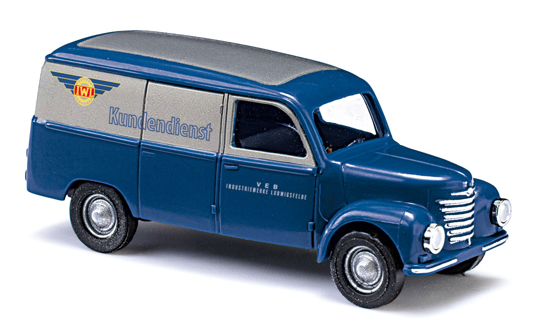 Busch 8690 Framo Kastenwagen IWL Kundendienst 1:120 Spur TT