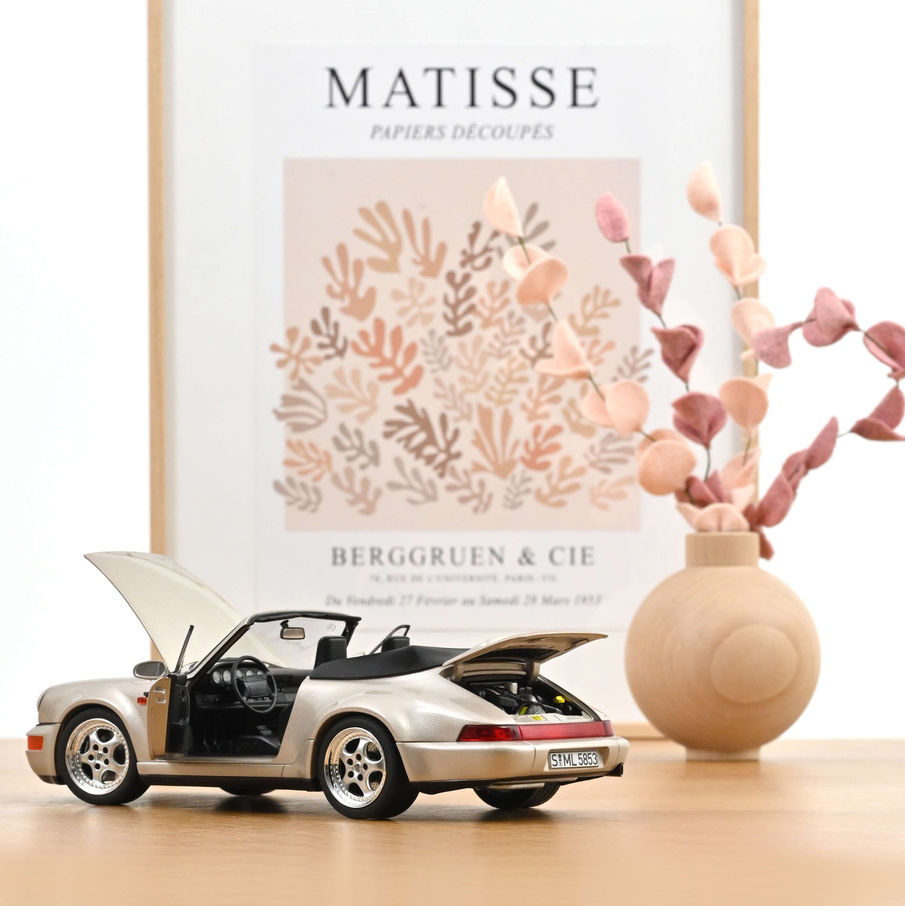 Norev 187140 Porsche 911 Turbo Look Cabriolet 1992 1:18 NEU OVP
