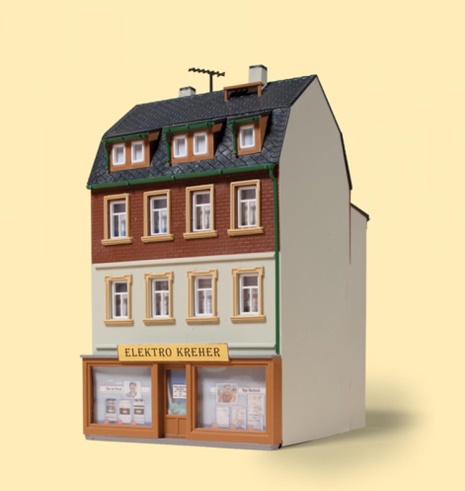 Auhagen 12252 Wohnhaus Nr. 3 - Spur H0/TT - Bausatz - Neu - OVP