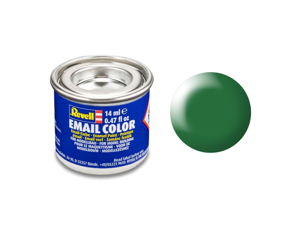 Revell 32364 Email Color laubgrün seidenmatt RAL 6001 14 ml-Dose