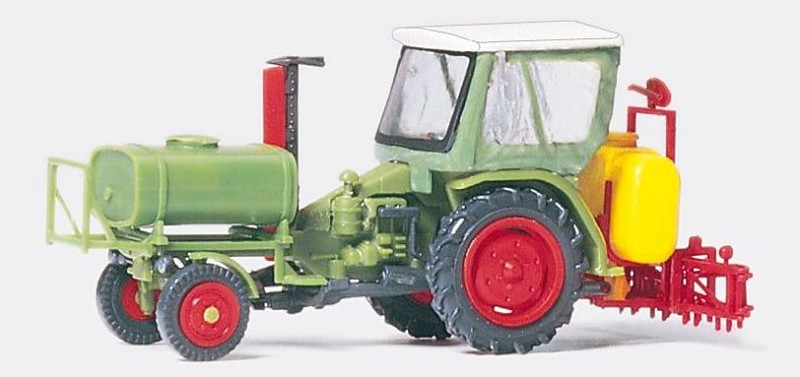 Preiser 17933 Geräteträger mit Verdeck - Spur H0 - Bausatz - Neu - OVP