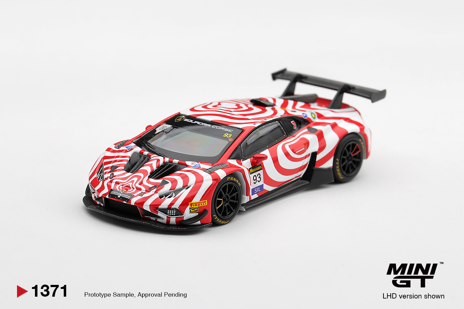 Mini GT 1371 1:64 LAMBORGHINI HURACAN GT3 EVO2 #93