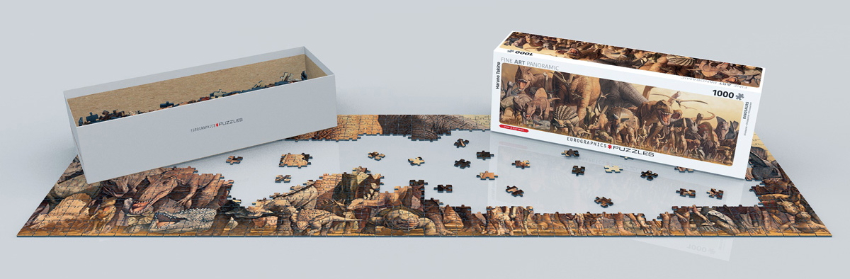 EUROGRAPHICS 6010-4650 Dinosaurier Collage 1000 Teile Puzzle