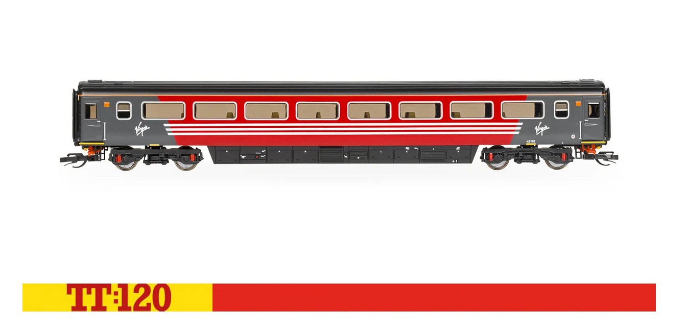 Hornby TT4047 Virgin HST Mk3 '42175' Trailer Standard Coach Spur TT