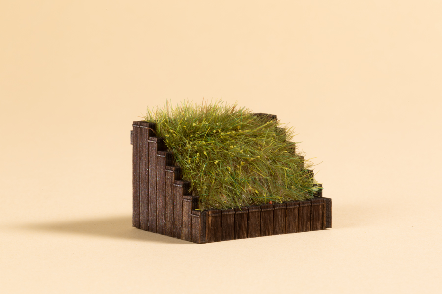 Auhagen 41665 Prellbock Holz 1 Stück 25 x 31 x 21 mm 1:87 Spur H0