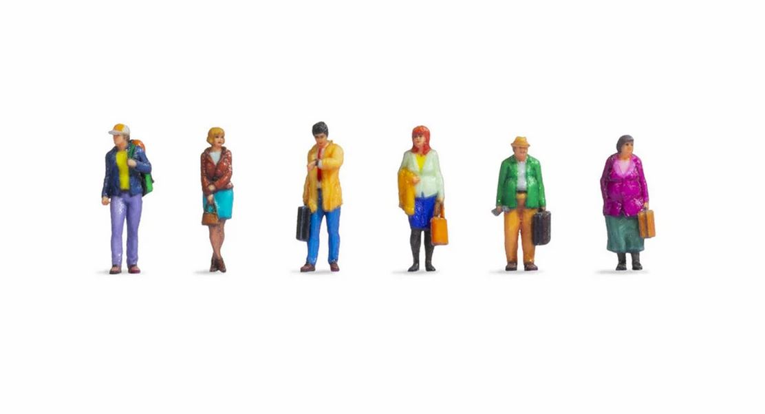 Noch 35300 Reisende 1:160 Spur N Neu OVP Figuren