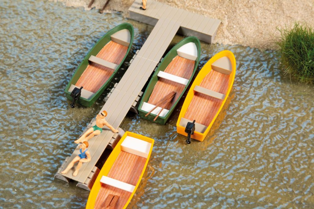 Auhagen 41693 Boote 1:87 Spur H0 Bausatz NEU OVP