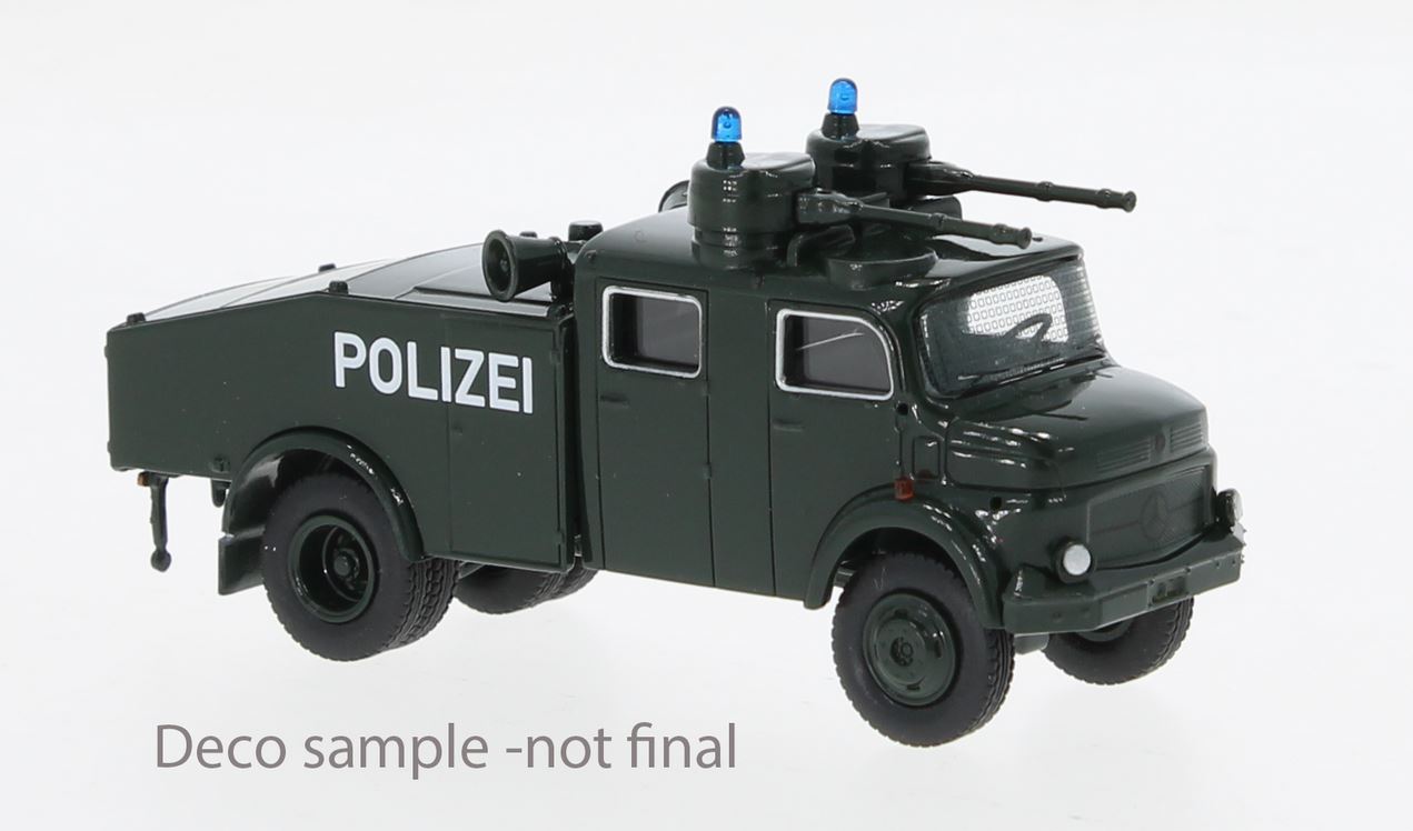 Brekina 47180 Mercedes LA 1113 Wasserwerfer dunkelgrün 1966 1:87