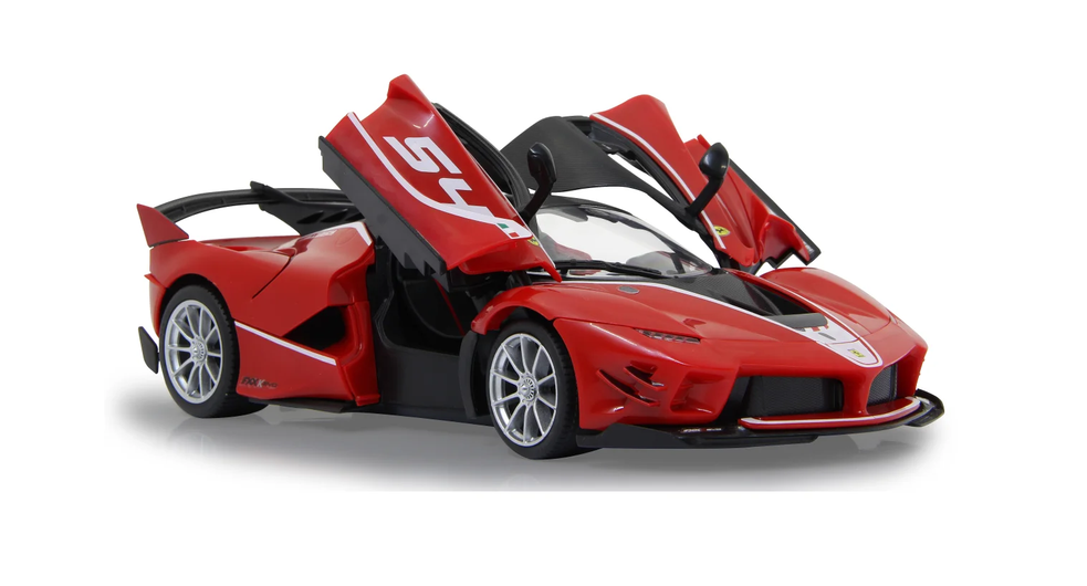 Jamara 403147 Rastar - Ferrari FXX K Evo rot 2,4GHz 1:18 Bausatz