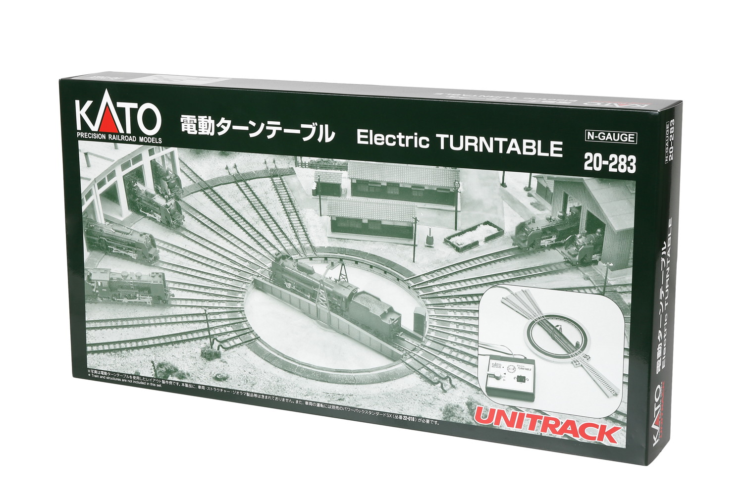 Kato 20-283 Elektrische Drehscheibe 1:160 Spur N Neu OVP