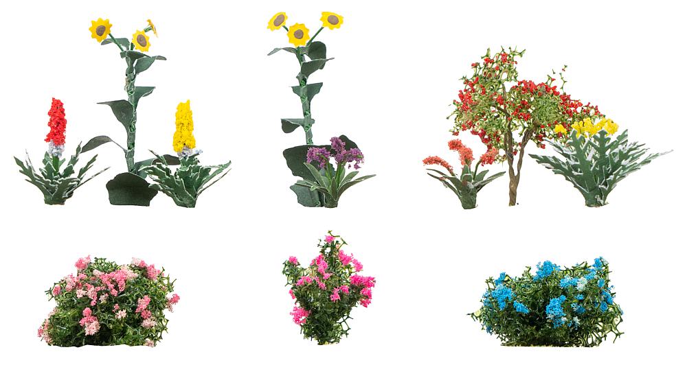 Faller 181289 Blumen im Vorgarten 1:87 Spur H0 NEU OVP