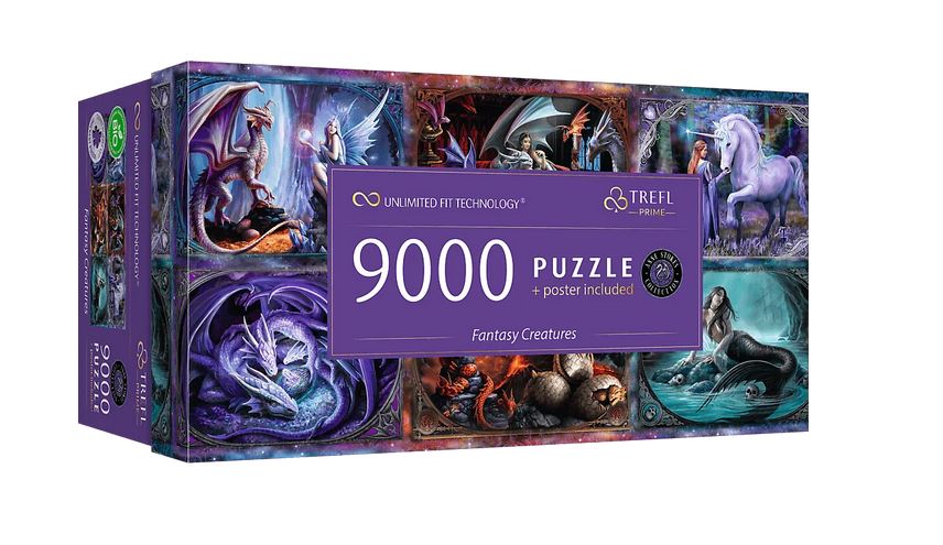 Trefl 81034 Fantasy Creatures 9000 Teile Puzzle Neu OVP