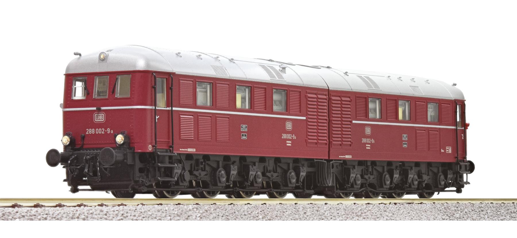 Roco 78116 Dieselelektrische Doppellokomotive 288 002-9 Spur H0