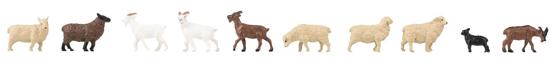 Faller 151921 Schafe und Ziegen 1:87 Spur H0 Neu OVP Tiere