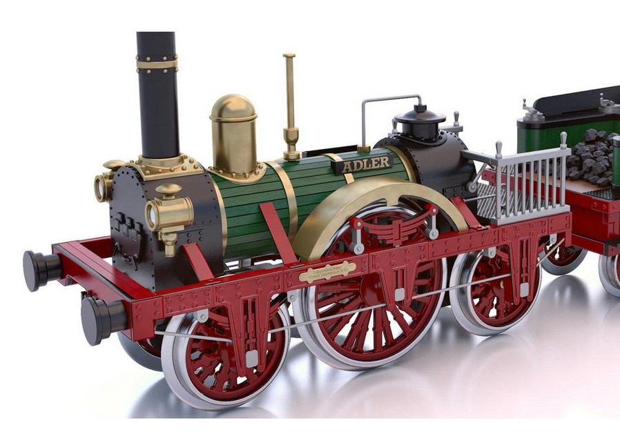 OcCre 54001 Adler Lok 1:24 Holzmodellbausatz NEU OVP