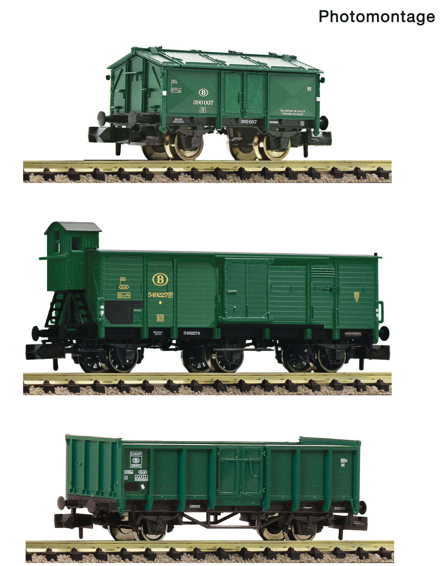 Fleischmann 6660077 3-tlg. Set: Güterzug