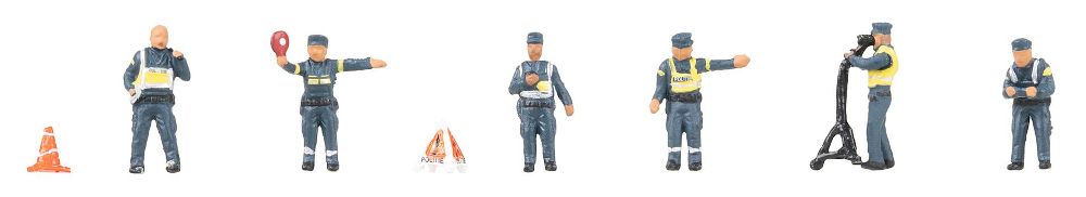 Faller 155621 Verkehrskontrolle NL 1:160 Spur N NEU OVP Figuren