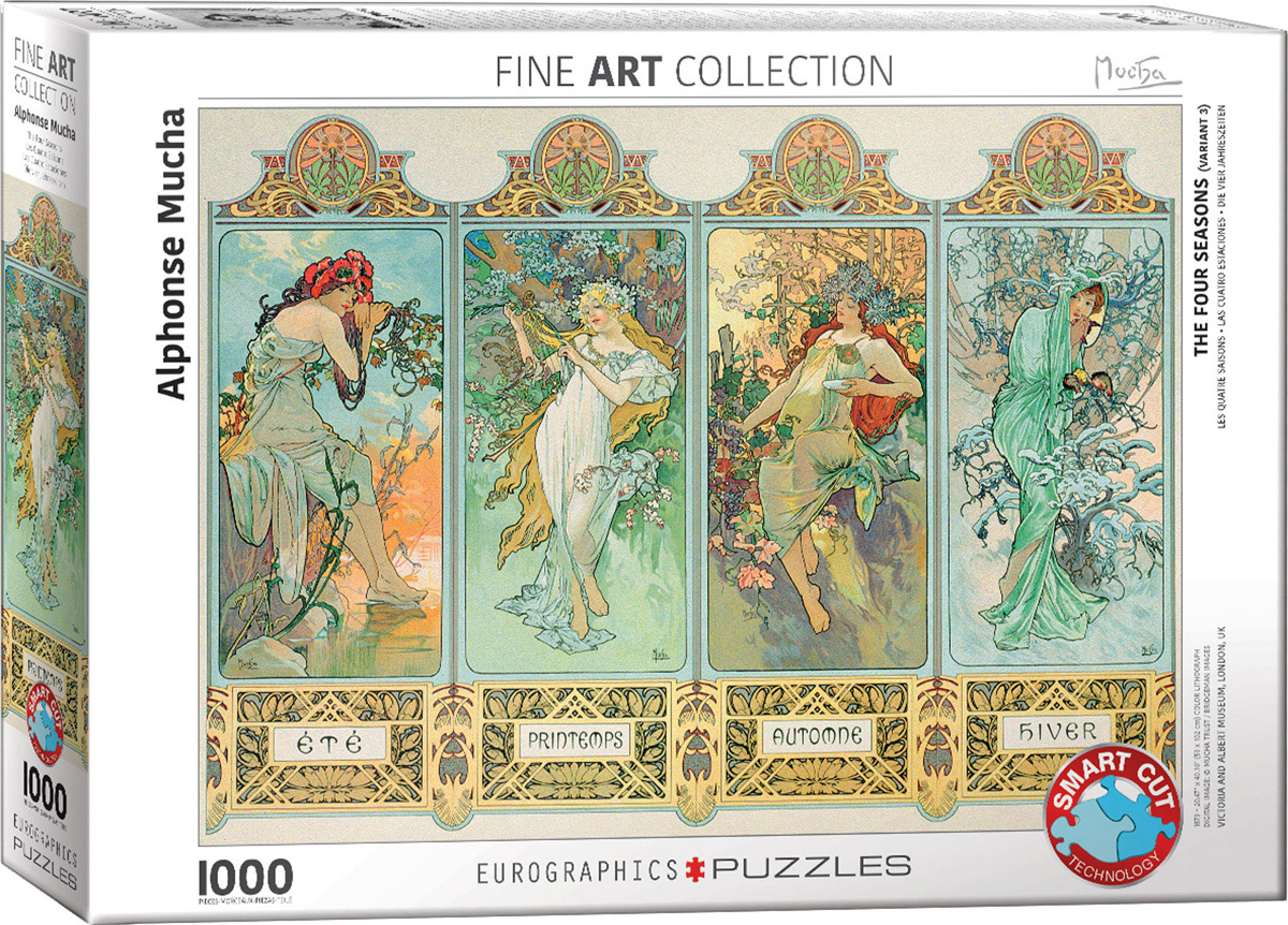 EUROGRAPHICS 6000-0824 Die vier Jahreszeiten (Variante 3) 1000 Teile Puzzle NEU