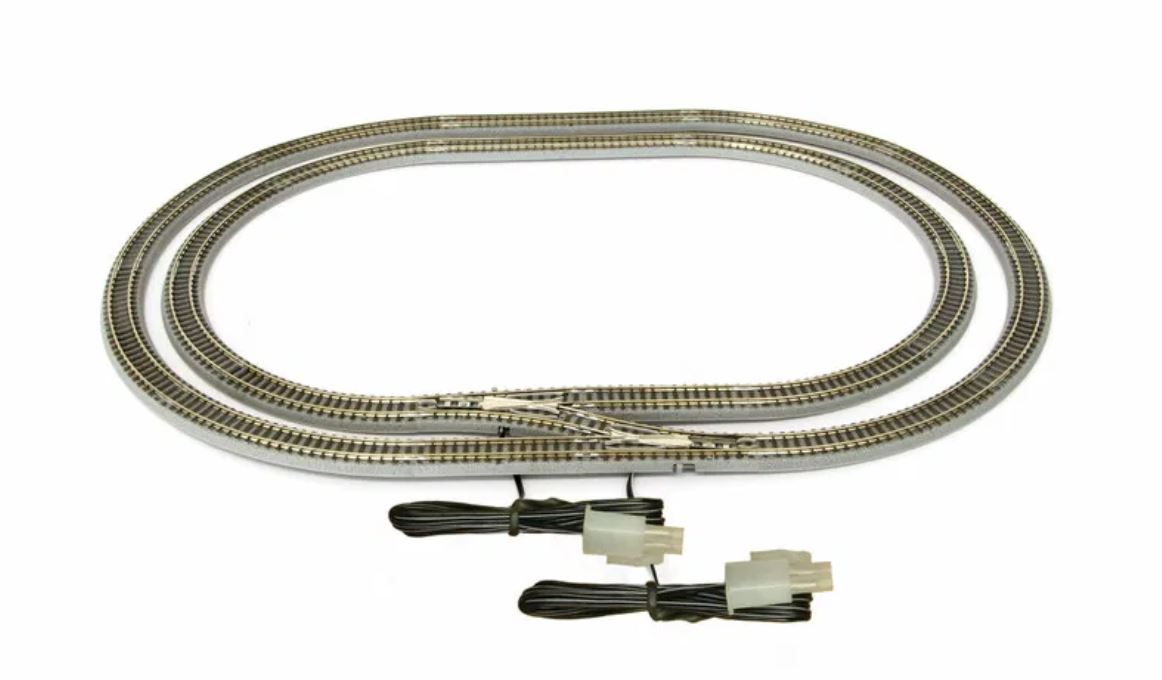 Rokuhan R079 Gleis-Set E Mini Doppeltes Gleisoval 1:220 Spur Z Neu