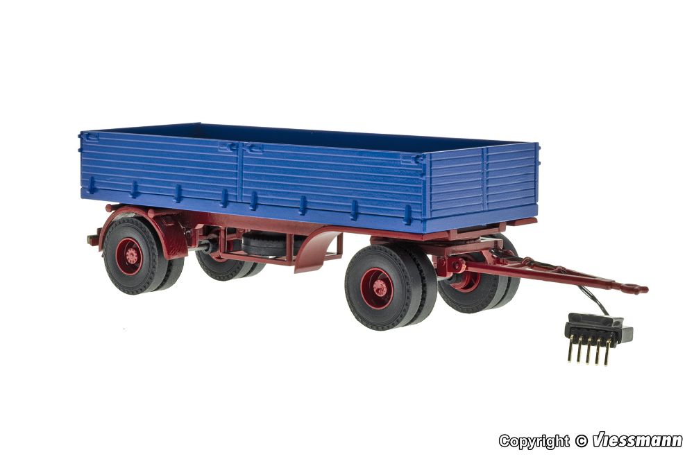 Viessmann 8218 2-achs Anhänger mit langem Radabstand 1:87 Spur H0