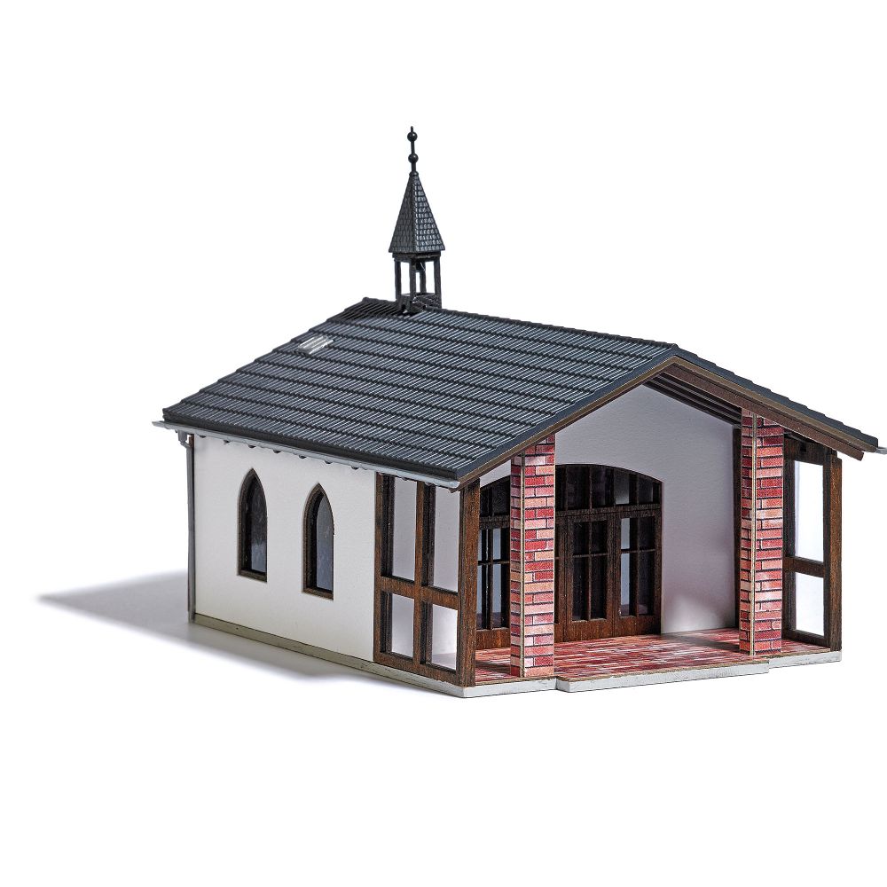 Busch 8921 Friedhofskapelle 1:120 Spur TT Bausatz NEU OVP