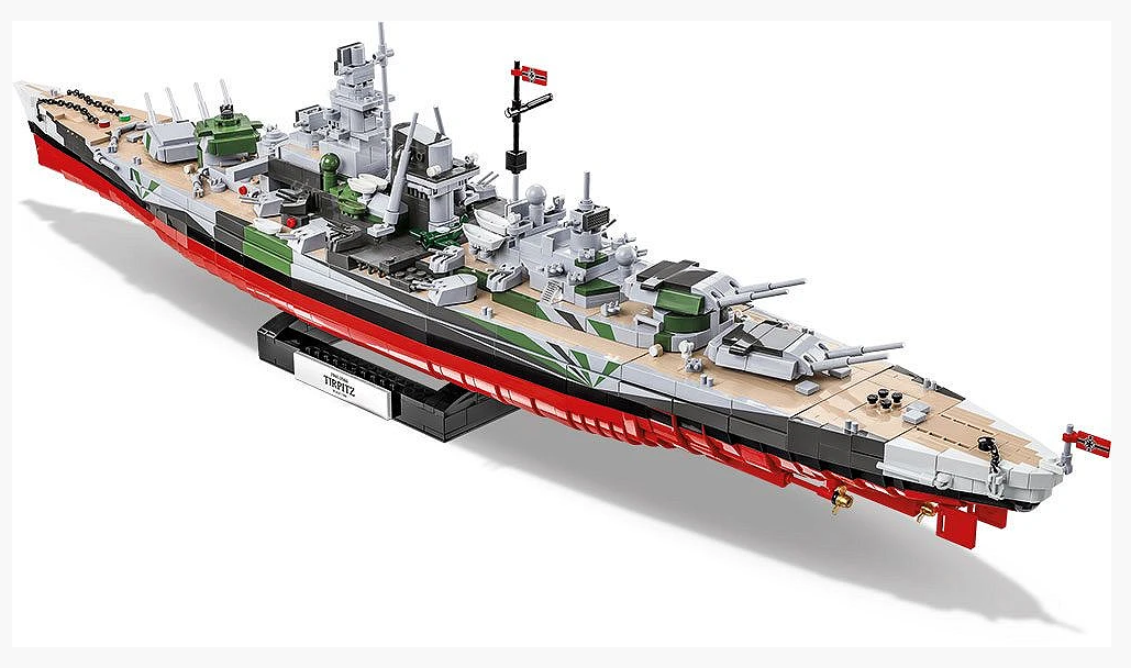 Cobi 4839 Battleship Tirpitz 1:300 Modellbausatz NEU OVP Bricks