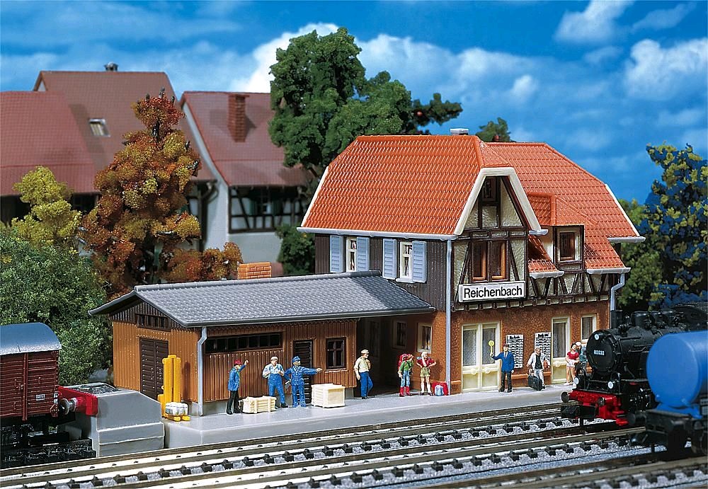 Faller 212104 Bahnhof Reichenbach 1:160 Spur N Neu OVP