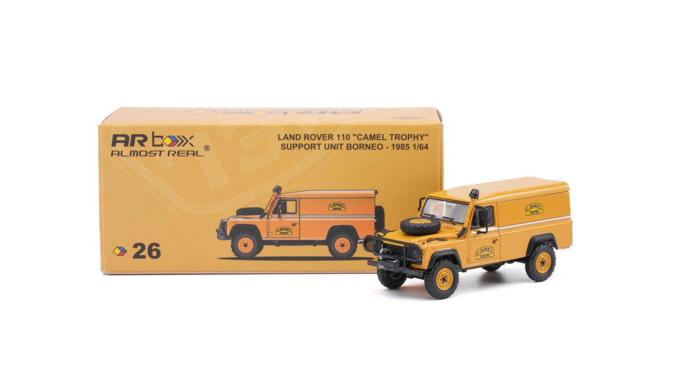 Almost Real 610315101 LAND ROVER DEFENDER 110 - "CAMEL TROPHY" 1:64