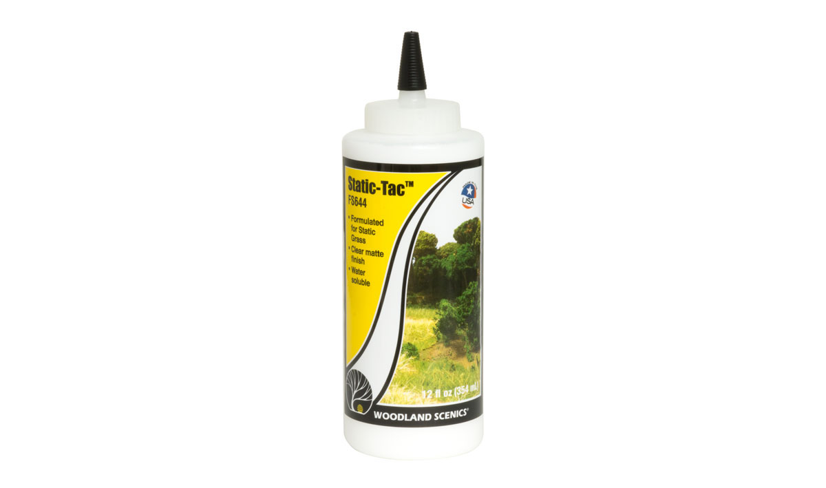 Woodland Scenics FS644 Static-Tac Kleber für Grasstreumaterial, 354ml - Neu OVP