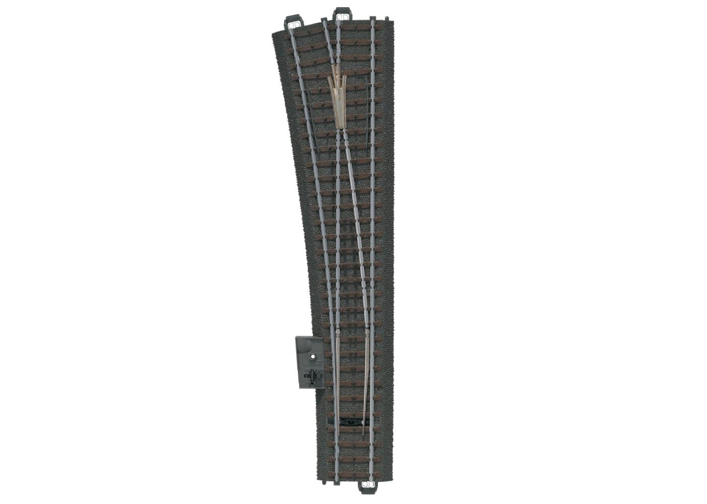 Märklin 24711 Schlanke Weiche links Länge 236,1 mm 1:87 Spur H0