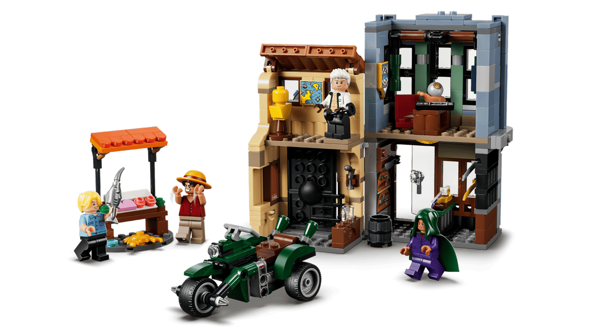LEGO 75642 One Piece Showdown mit Kapitän Smoker Bausatz NEU