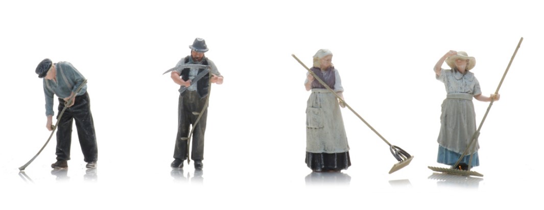 Artitec 5870073 Heuernte mit Sense 1:87 Spur H0 Neu OVP Figuren