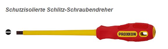 Proxxon 22308 FLEX-DOT VDE Schlitz-Schraubendreher 6,5 x 1,2 x 150
