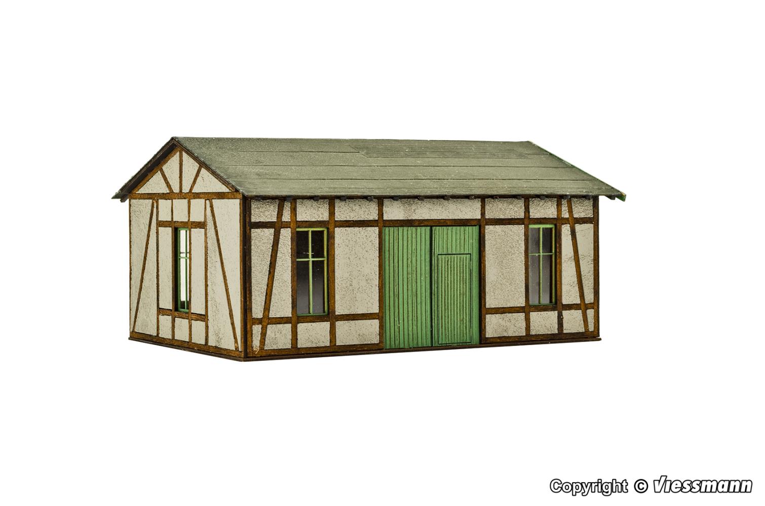 Vollmer 45640 Werkstatt mit Putz-/Fachwerkfassade 1:87 Spur H0