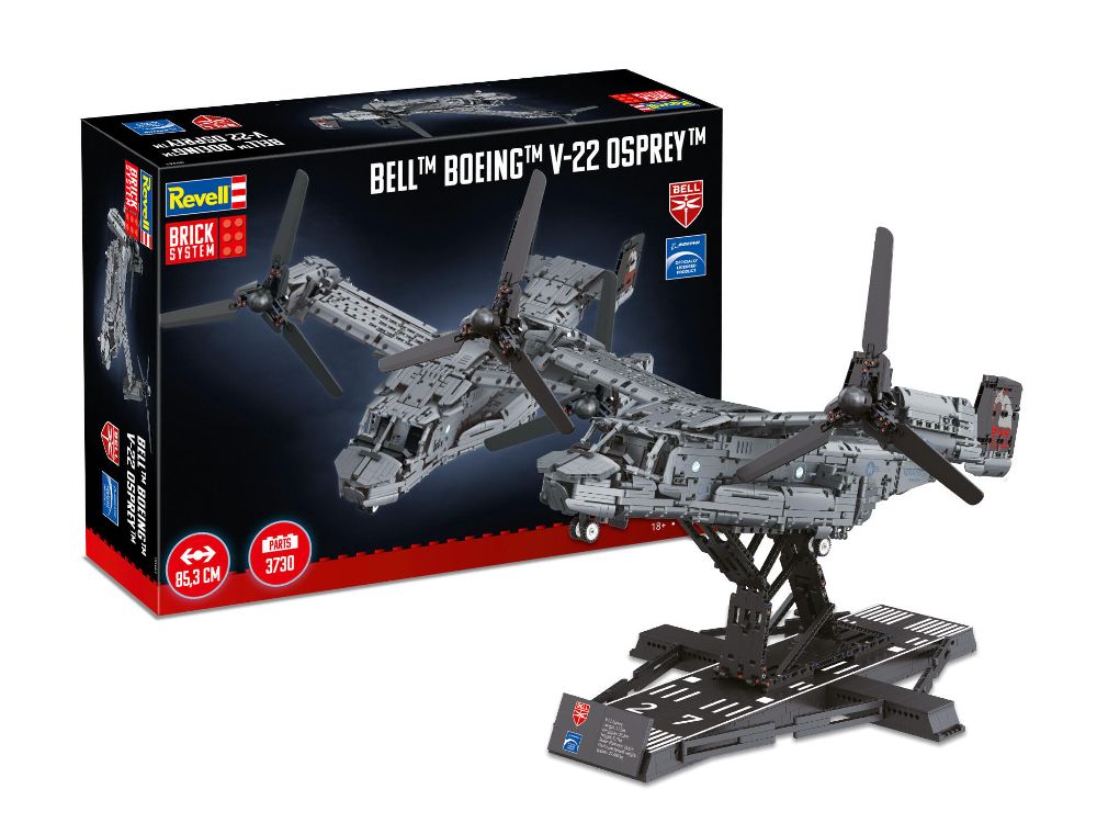 Revell 00961 Bell Boeing V-22 Osprey Brick System 1:25 Bausatz NEU