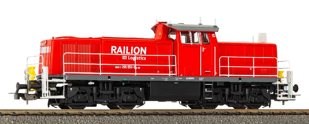 Piko 22046 Sound-Diesellok BR 296 Railion VI 1:87 Spur H0 AC NEU