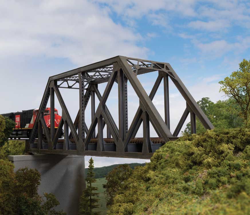 Walthers 933-4511 Eisen-Fachwerk-Brücke 1:87 Spur H0 Bausatz Neu OVP