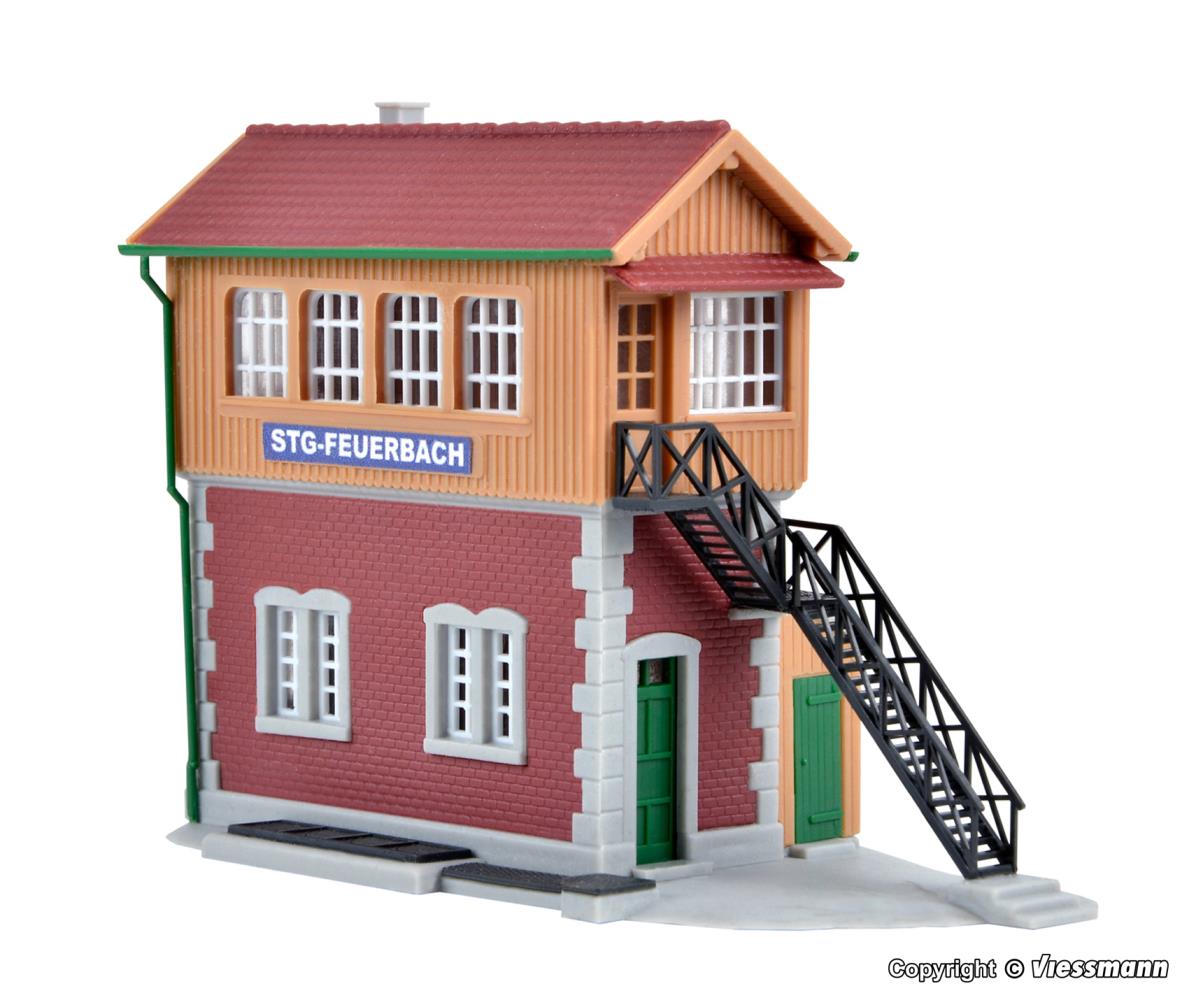 Kibri 37805 Stellwerk Stuttgart-Feuerbach 1:160 Spur N Bausatz