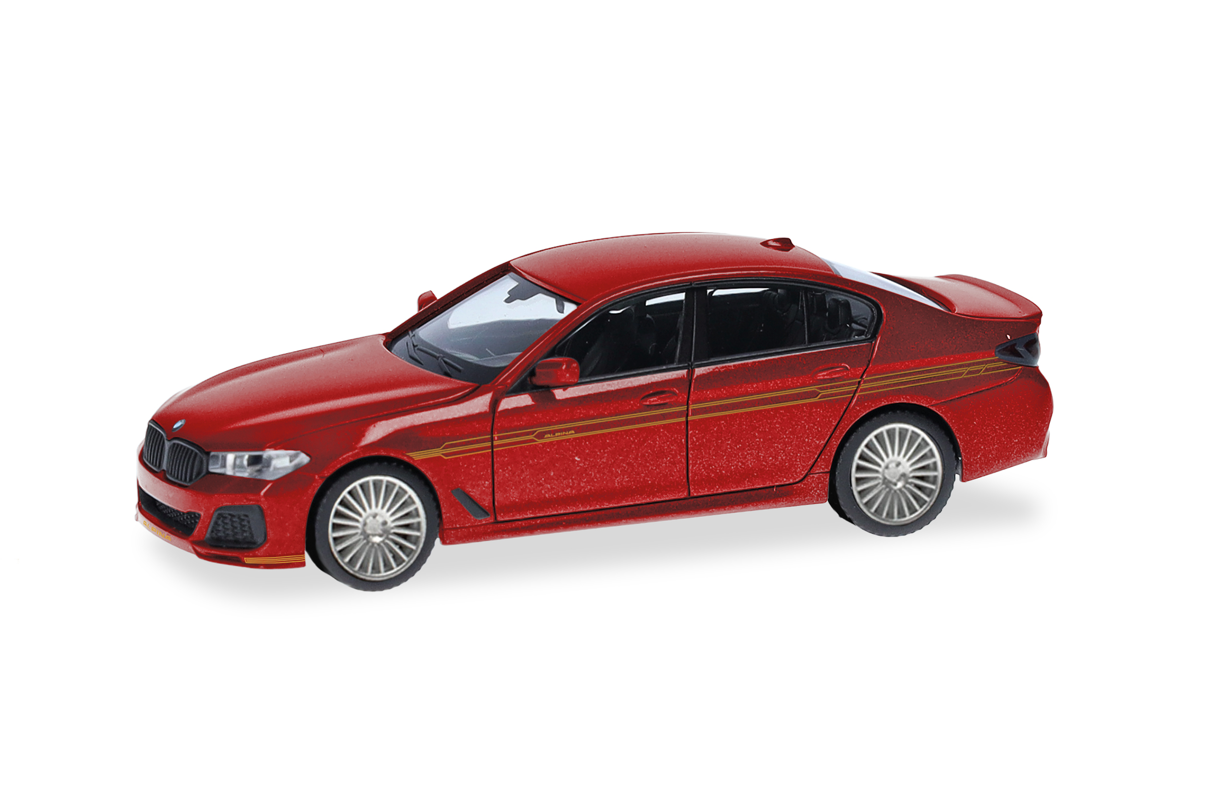 Herpa 430951-003 BMW Alpina B5 Limousine rot
