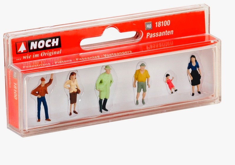 Noch 18100 Passanten Spur H0 NEU OVP Figuren