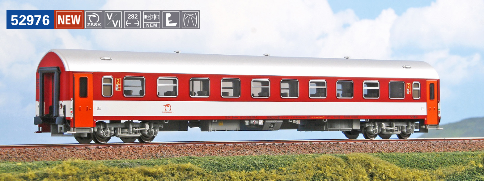 ACME 52976 Ergänzungswagen Slovenska Strela 2.Kl. ZSSK Spur H0