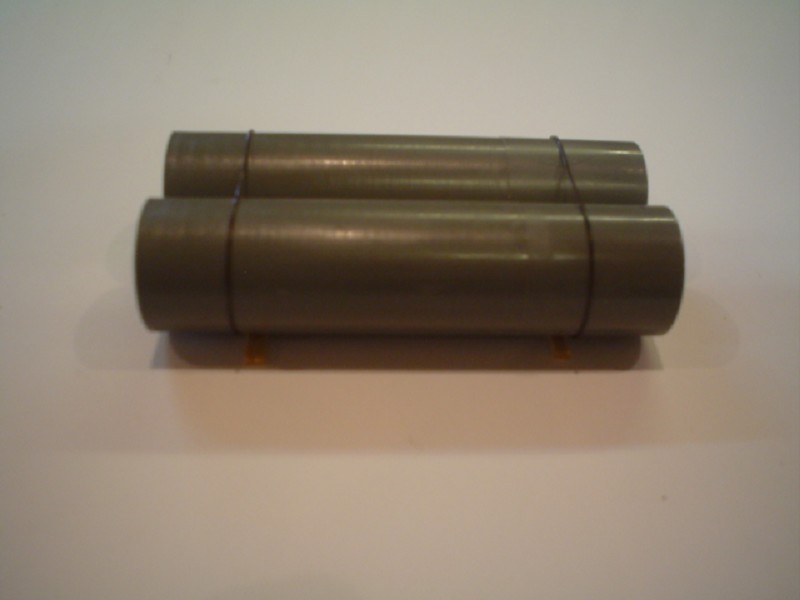 Stickdorn 2019 Röhre kurz 2er Stapel - Ladegut Spur H0 / TT / N