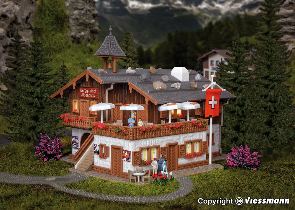 Vollmer 47742 Bergrestaurant 1:160 Spur N Bausatz Neu OVP