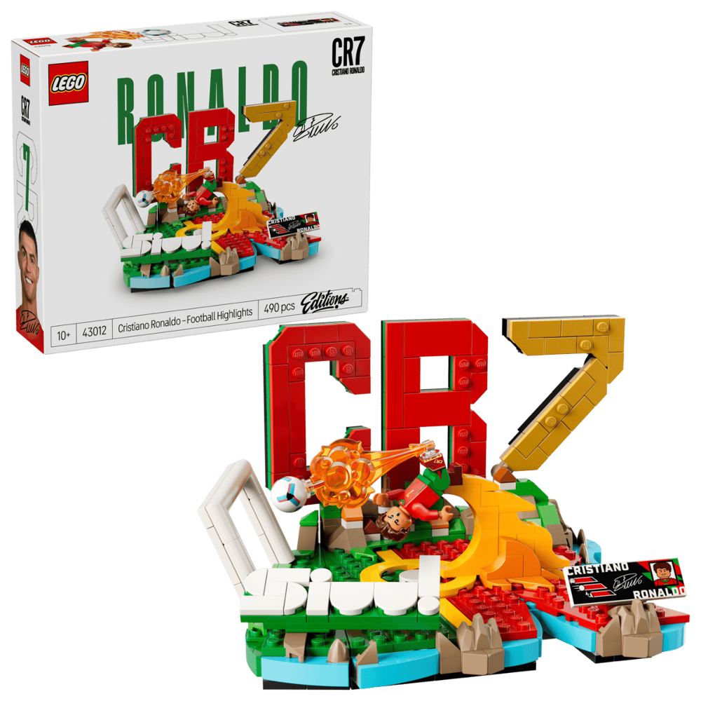 LEGO 43012 EDITIONS Cristiano Ronaldo – Fußball-Highlights NEU
