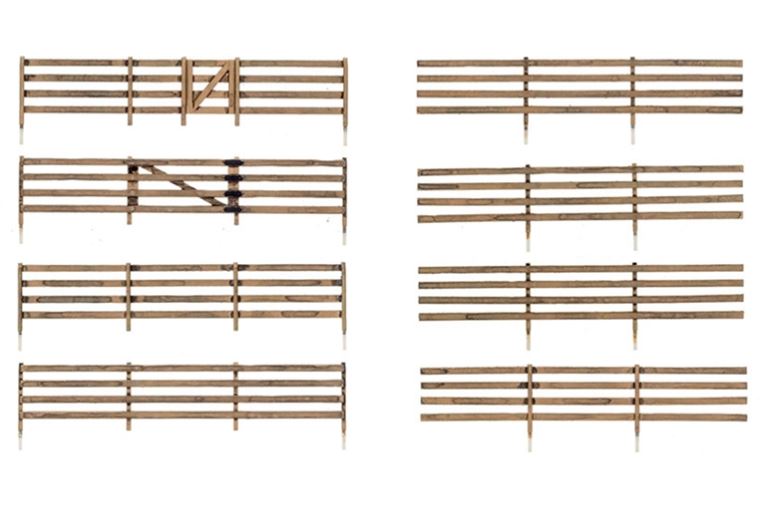 Woodland Scenics A2992 Board Fence - Spur N - Neu - OVP