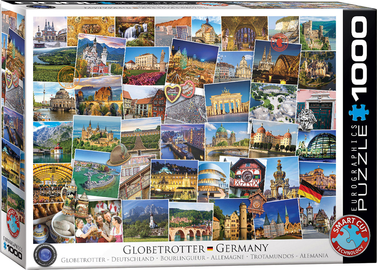 EUROGRAPHICS 6000-5465 Globetrotter Deutschland 1000 Teile Puzzle