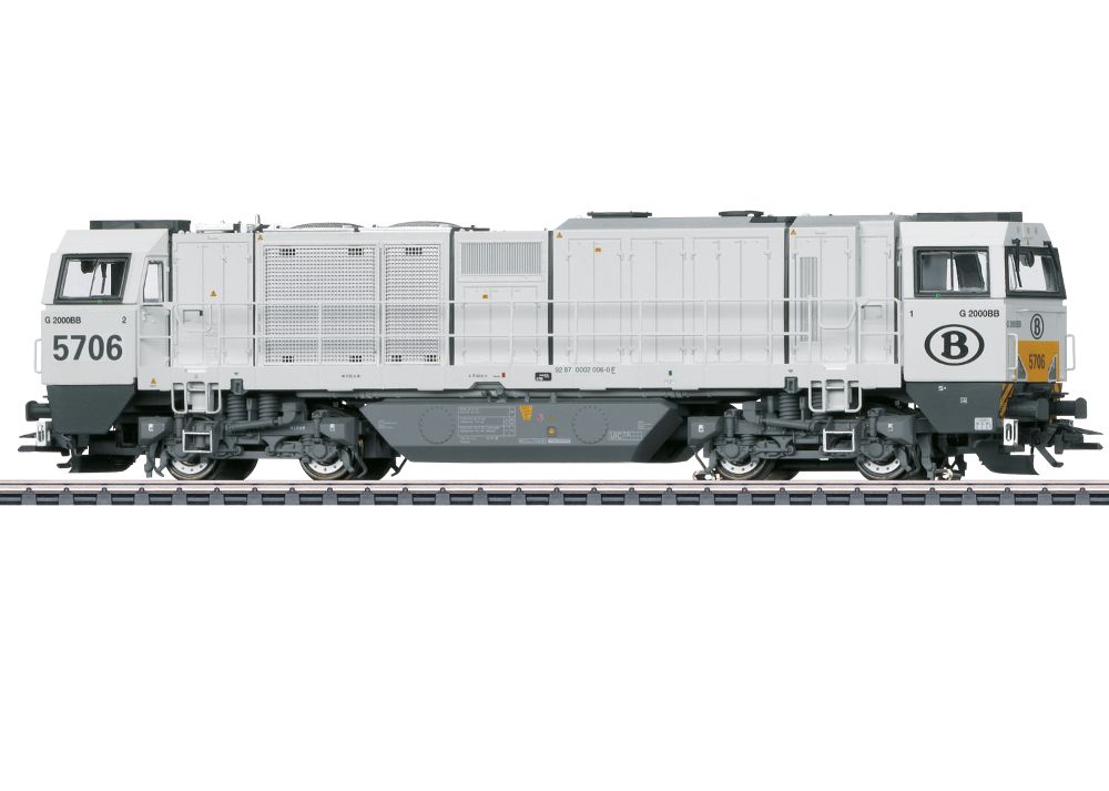 Märklin 37297 Diesellokomotive Vossloh G 2000 BB SNCB 1:87 Spur H0