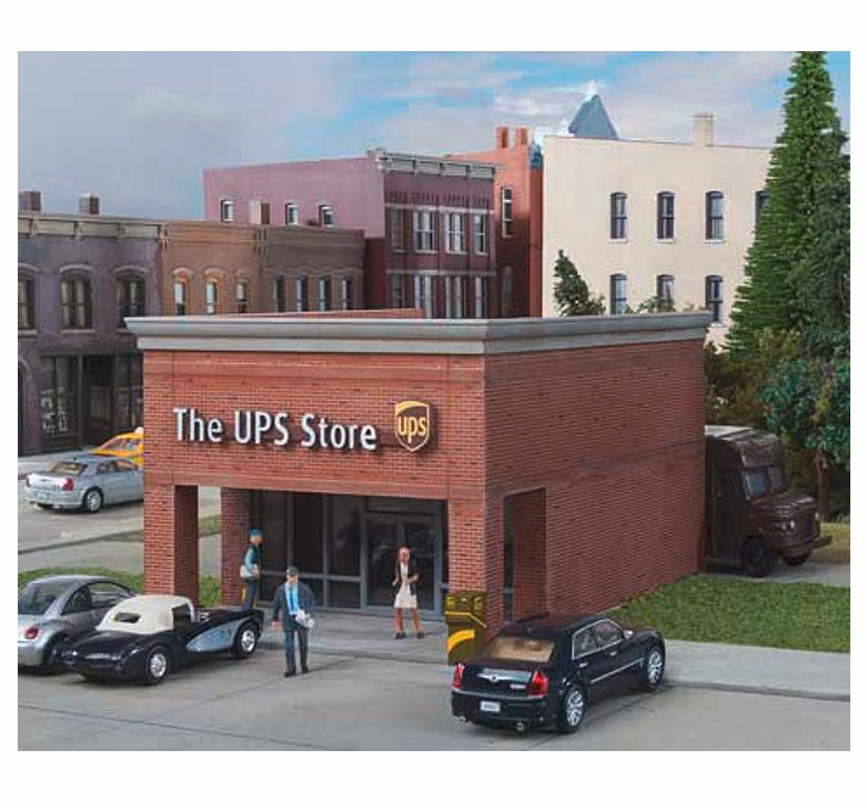 Walthers 933-4112 UPS Store 1:87 Spur H0 Bausatz Neu OVP